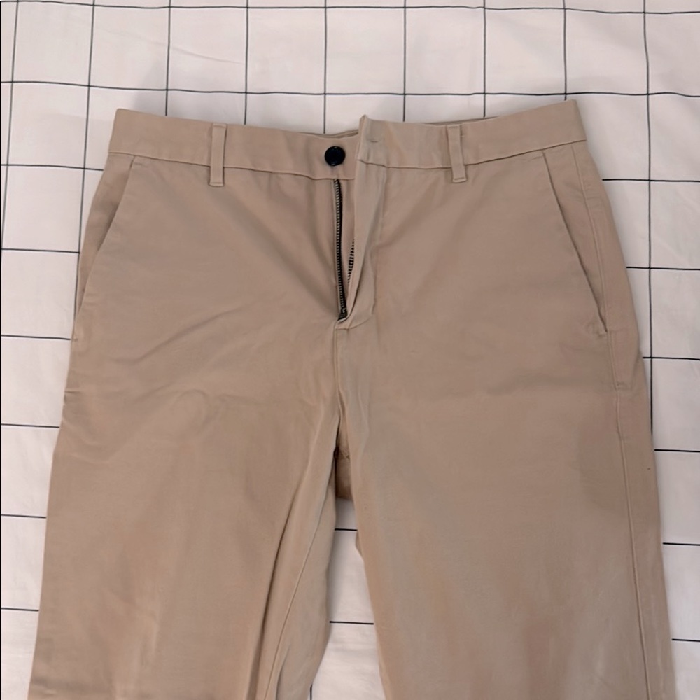 Everlane Straight Fit Khaki Chinos
